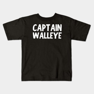 Captain Walleye Kids T-Shirt